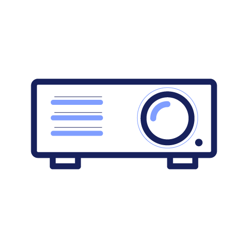 icon of a projector